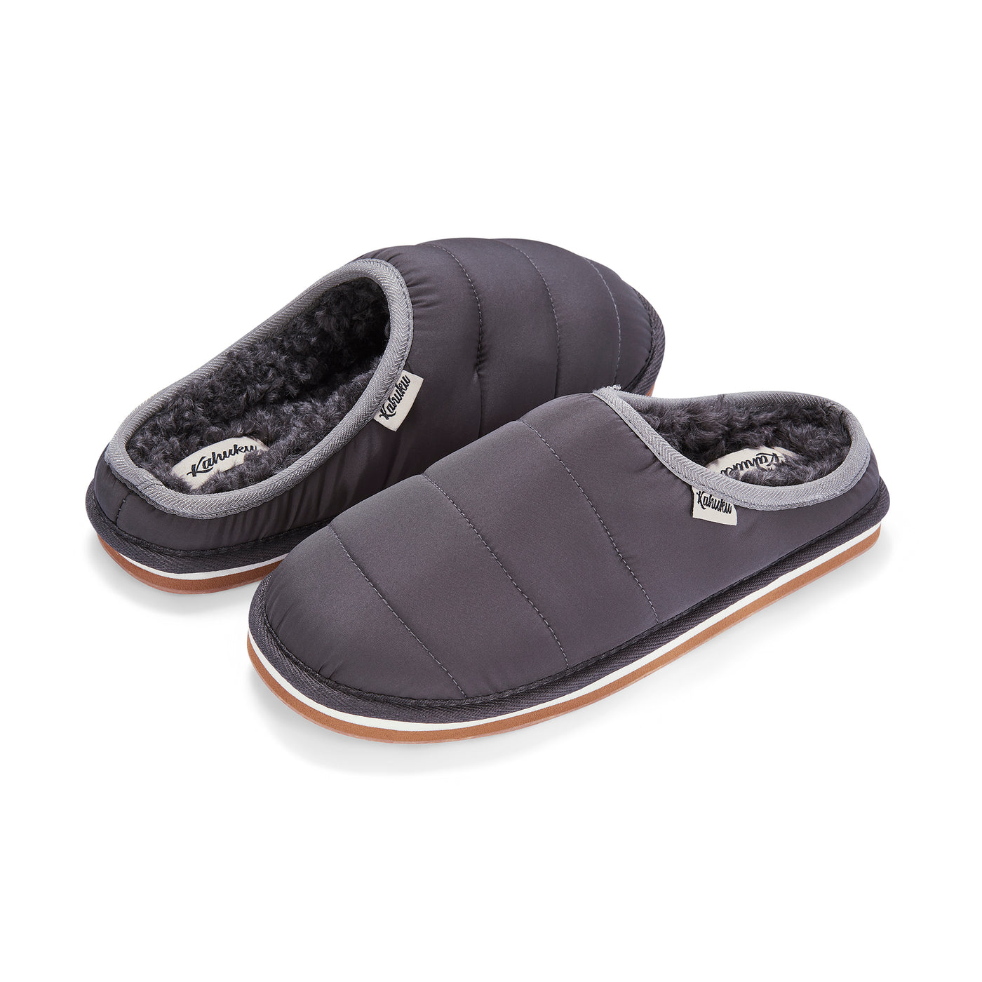 Kalipa Men's Slippers - Grey