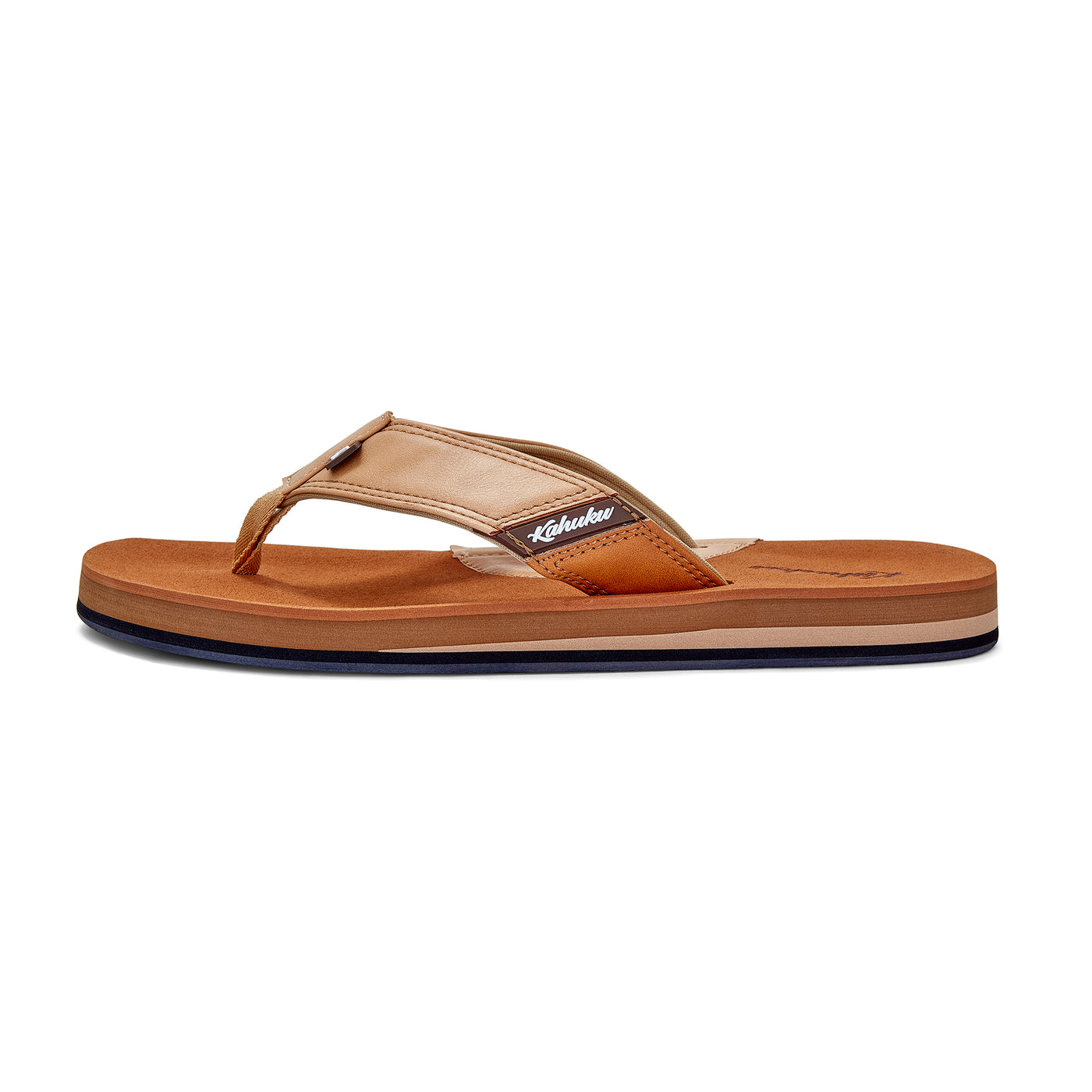 Slaps Men's Flip-Flops - Tan