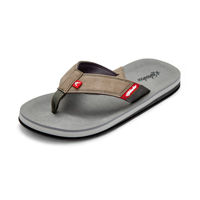 Slaps Men's Flip-Flops - Grey