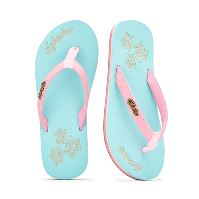 Slippahs Women's Flip-Flops - Hibiscus